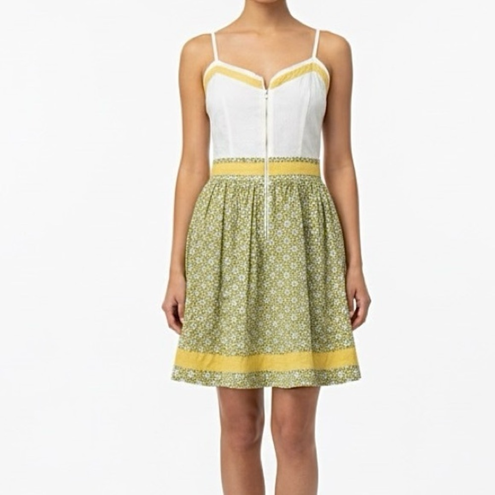 Ya Los Angeles Zip Front front Sundress size M